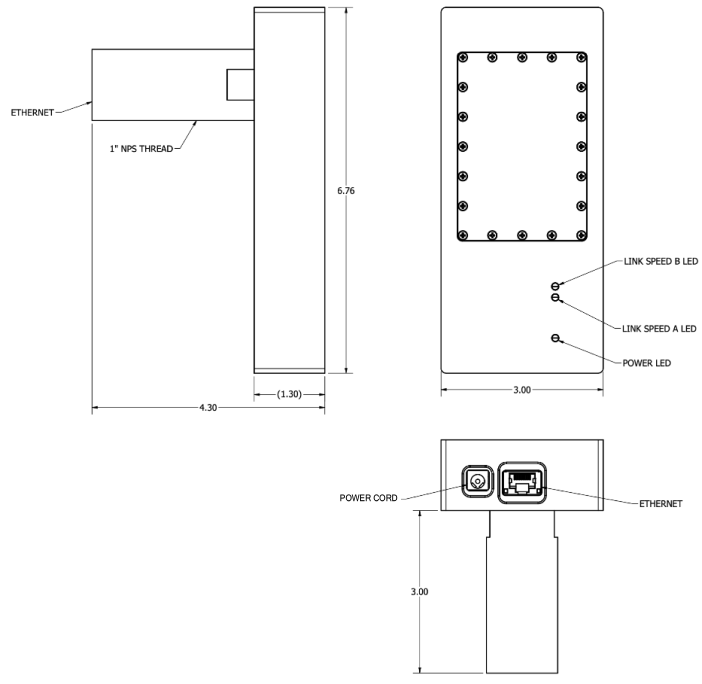 ACTIV 10G-HW Ethernet Filter Drawing