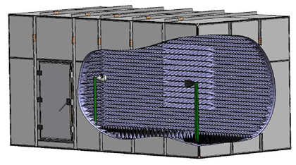 RF Anechoic Chamber Drawing